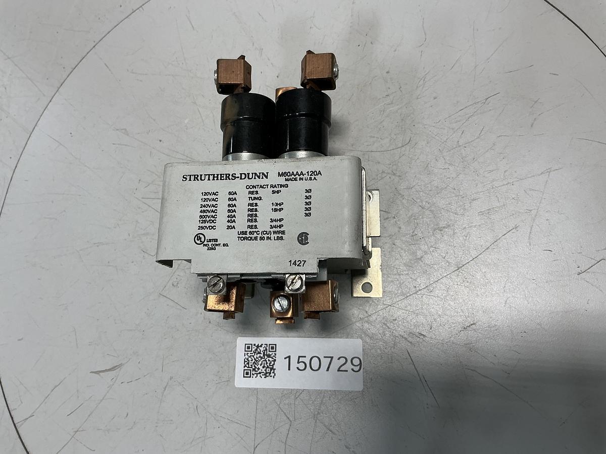 Used STRUTHERS-DUNN M60AAA-120A