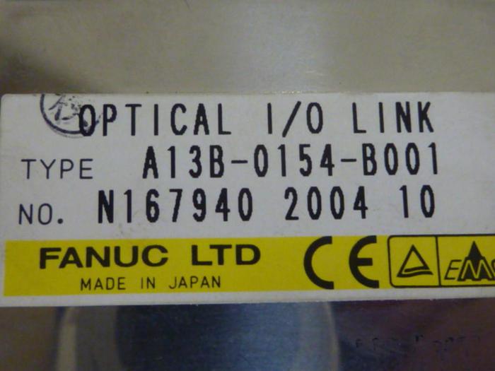 Used FANUC Optical I/O Link A13B-0154-B001 #51373