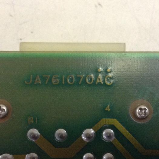 Used SUMITOMO Mould Clamping Card JA761070CC Used