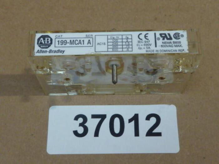 Used ALLEN BRADLEY Mechanical Interlock Unit 199-MCA1 SER A #37012