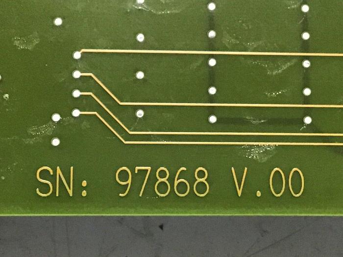 Used ARBURG I/O Circuit Board 97868 V.00 #130641