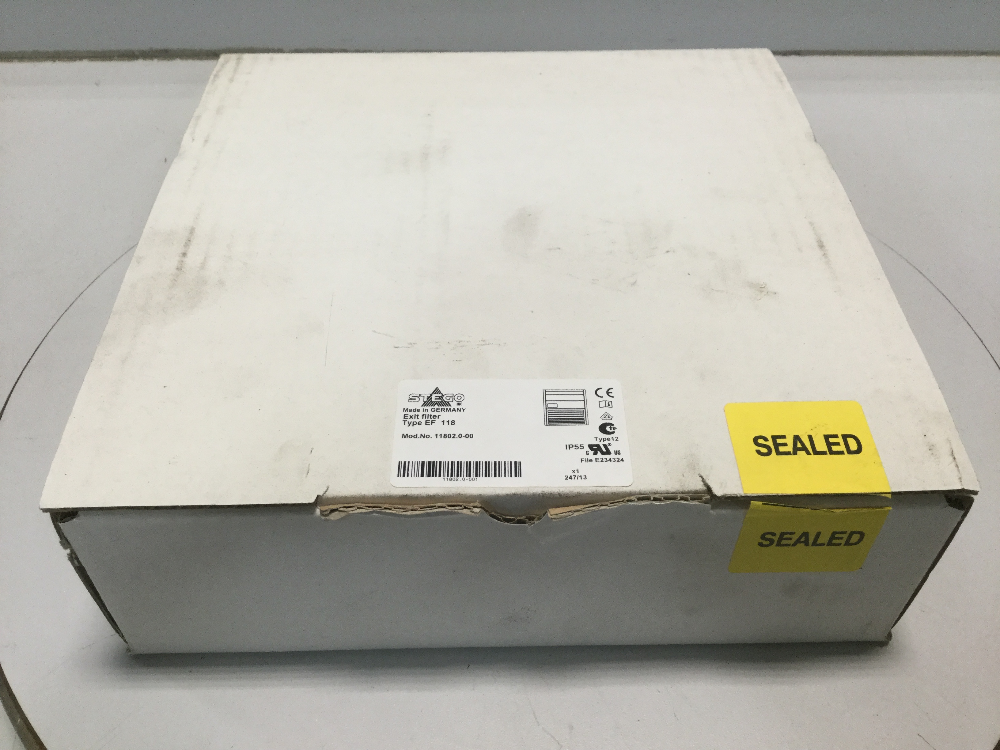 STEGO Filter Fan Enclosure 11802.0-00 NEW