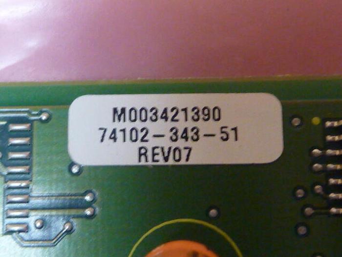 Used ALLEN BRADLEY Circuit Board 74102-343-51 #36709