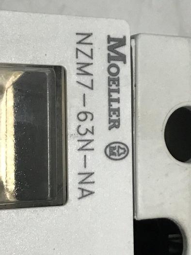 Used MOELLER 63 Amp Circuit Breaker NZM7-63N-NA #136075
