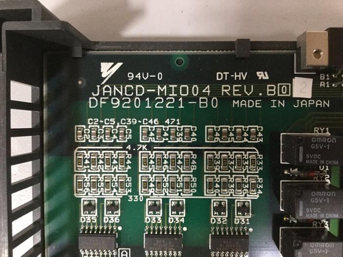 Used YASKAWA Circuit Board JANCD-MRY01B-1 REV E02 Used