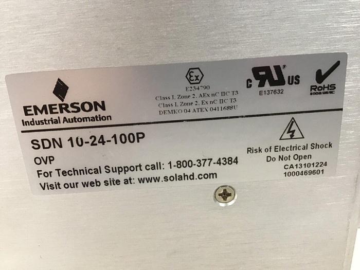 Used SOLA Power Supply SDN10-24-100P USED