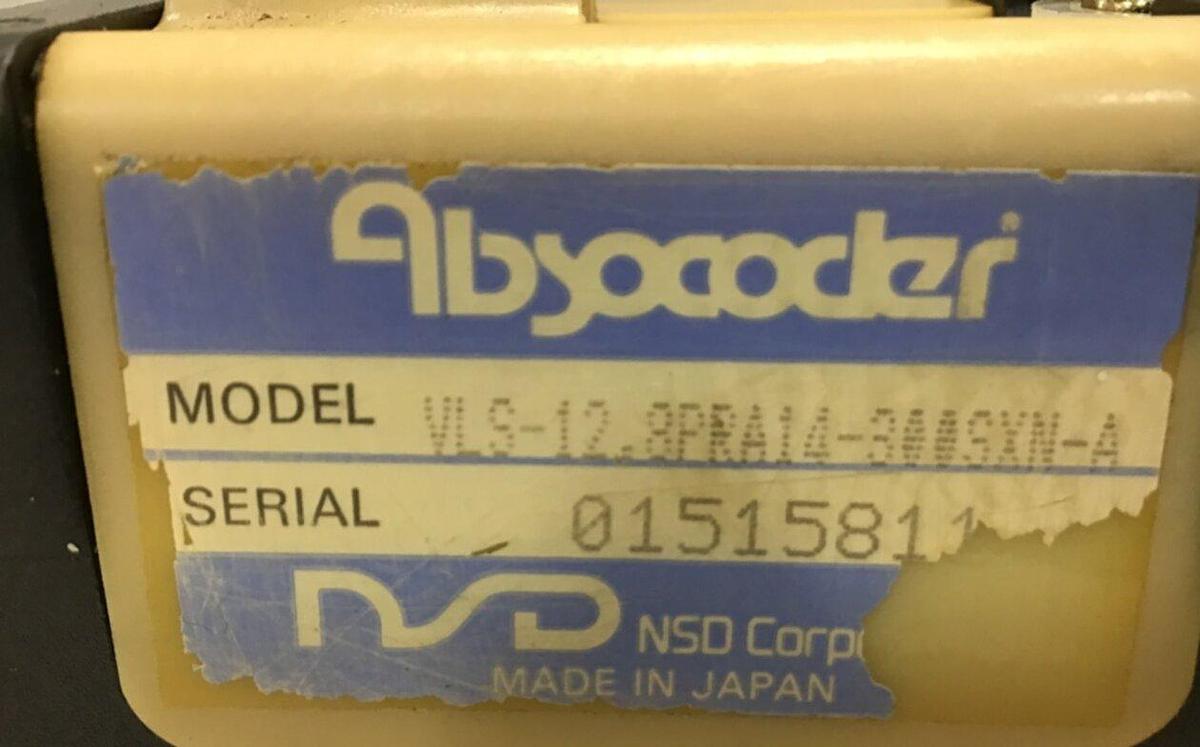 Used ABSOCODER Encoder VLS-12.8PRA14-300SXN-A Used