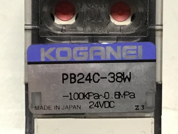 Used KOGANEI Valve PB24C-38W #122213