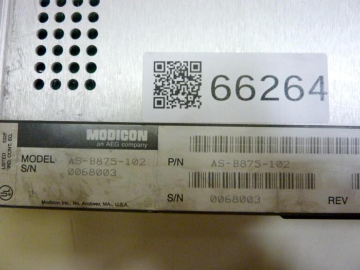 Used MODICON Analog Input Module AS-B875-102 #66264