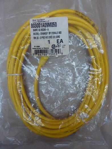 BRAD HARRISON / WOODHEAD Cable 803001A09M050 #32644