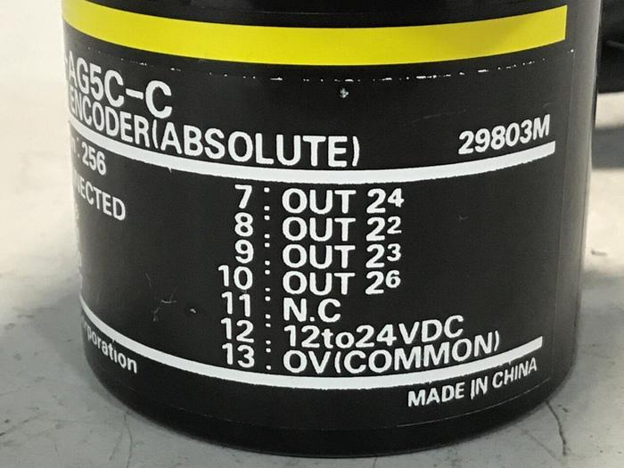 Used OMRON Rotary Encoder E6CPAG5CC #119998