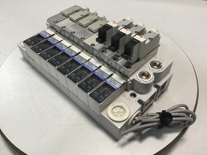 Used KOGANEI Manifold with Valve PBM8P-9W #120992