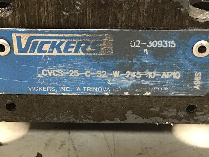 Used VICKERS Valve CVCS25CS2W24510AP10 #137348