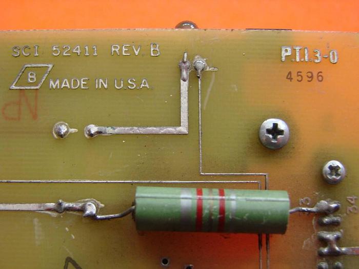 Used SCI Circuit Board 52411 REV B #43118