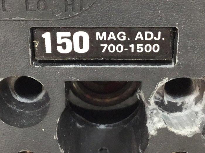 Used GENERAL ELECTRIC 150 Amp Circuit Breaker TFJ236150WL Used