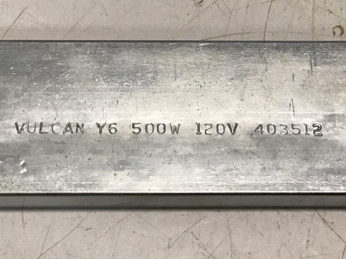 VULCAN ELECTRIC 500 Watt Strip Heater 403512 #123944