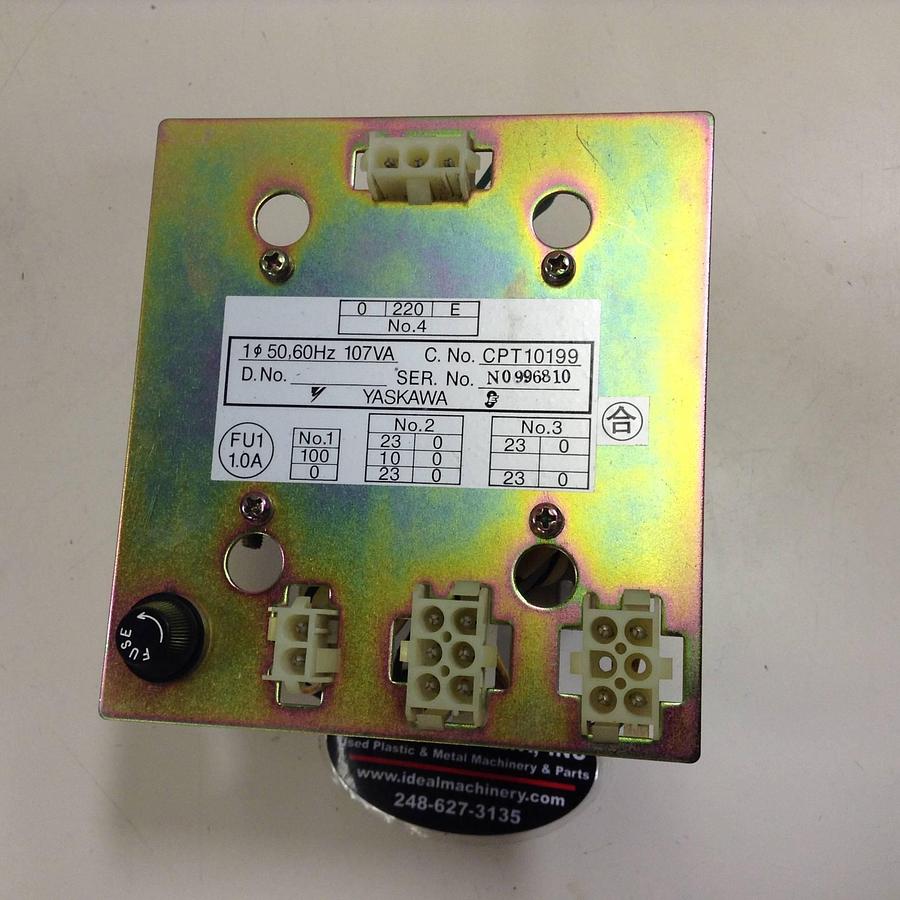 Used YASKAWA 0.107 kVA Transformer CPT10199 Used