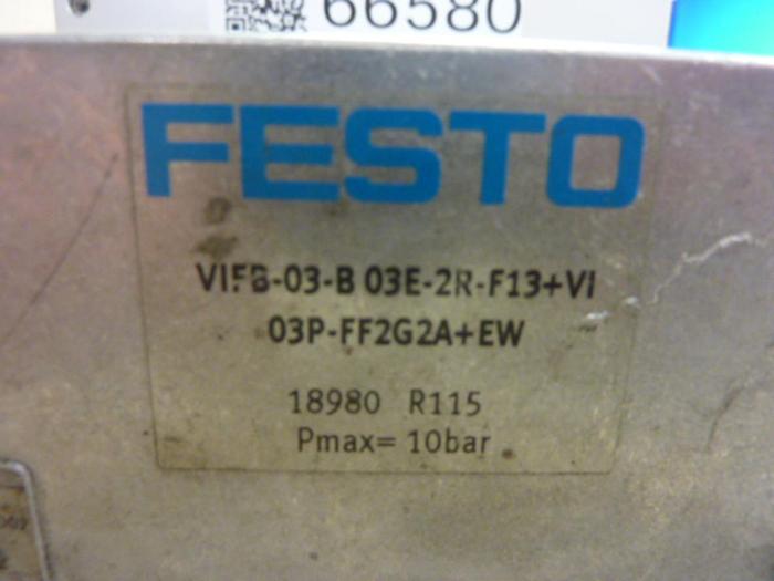 Used FESTO Control Block / Valve Terminal IFB13-03 Used