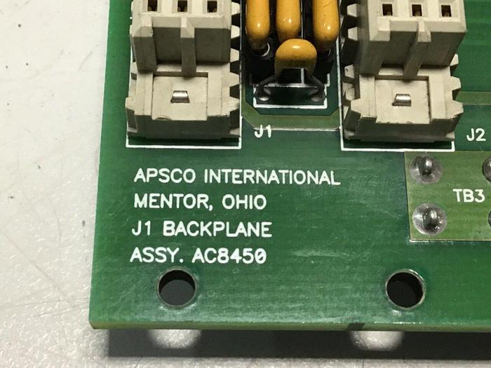 Used APSCO Van Dorn Rack Circuit Board AC8450 USED