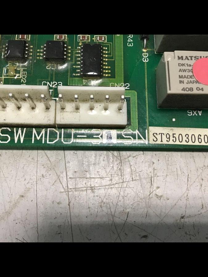 Used JSW Circuit Board MDU-31 Used