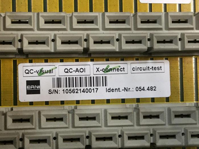 Used ARBURG Card Rack w/ Wiring Harness 720S 3200-675 / CR #101541