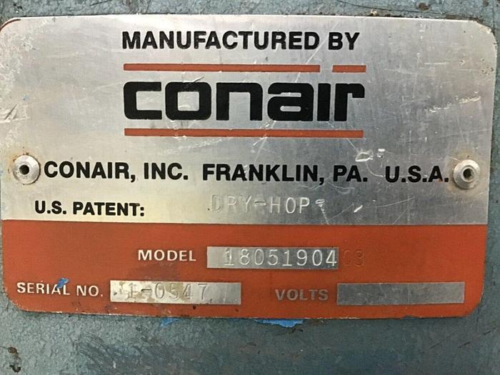 Used CONAIR 735 LB Capacity Dry Hop Hopper 1805190403 Used