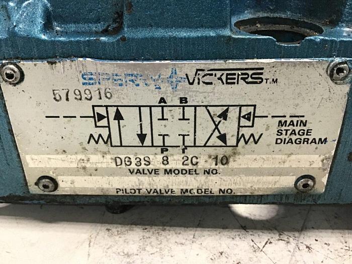 Used VICKERS Valve DG3S82C10 Used #140635
