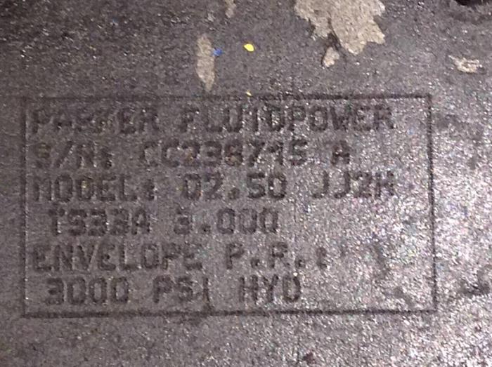 Used VAN DORN 85 HT Hydraulic Ejector Box 305219 Used