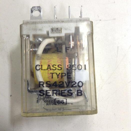 Used SQUARE D Relay 8501-RS42V20 #76389