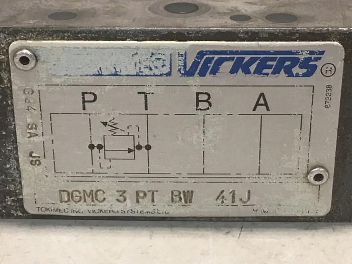Used VICKERS Valve DGMC3PTBW41J #137692