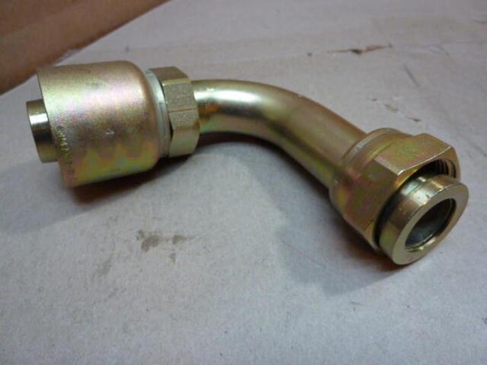 PARKER HYDRAULIC CRIMP HOSE FITTING ELBOW S1457422-1 #29961
