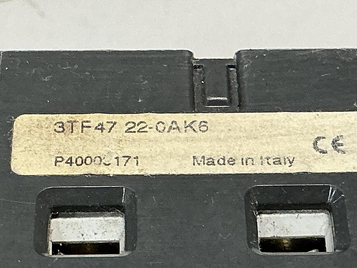 Used SIEMENS 3TF47 22-OAK6