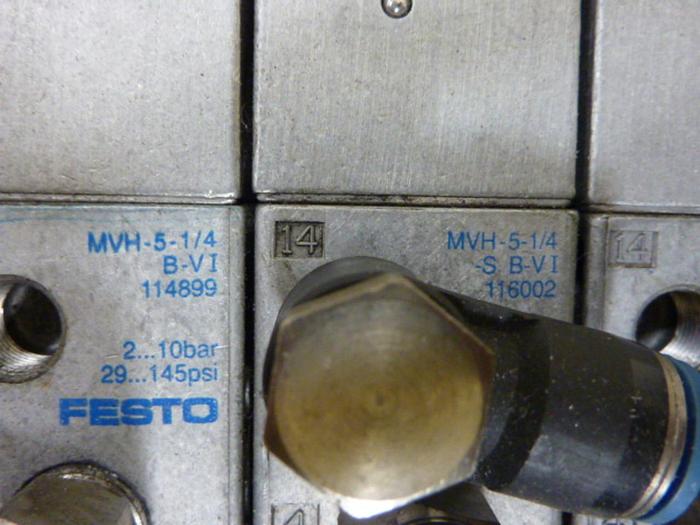 Used FESTO Control Block / Valve Terminal IFB8-02 #52821