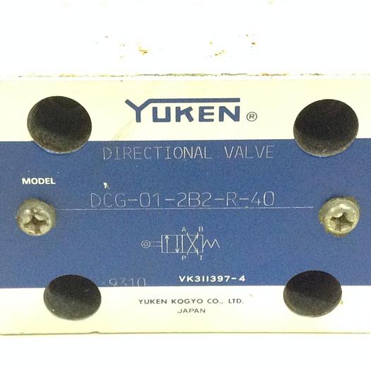 Used YUKEN Directional Valve DCG-01-2B2-R-40 #77770