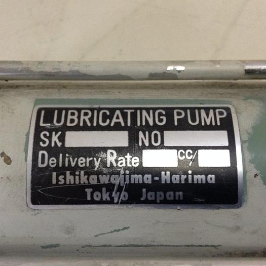 Used ISHIKAWAJIMA HARIMA Lubricating Pump ISE90PN LUBRICATING PUMP #80631