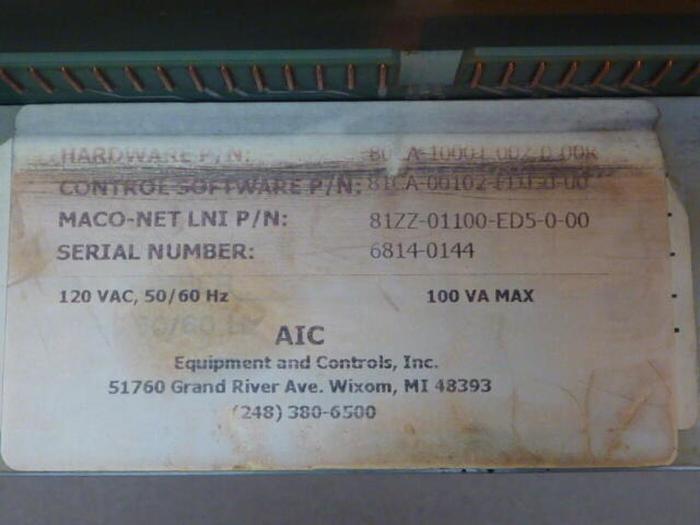 Used BARBER COLMAN Sequence Module 80CA-10001-002-0-00R #31302