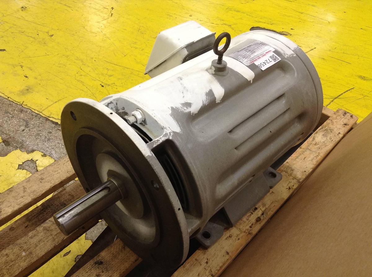 Used TOSHIBA 3 Phase Induction Motor TKKH SCKL21 Used