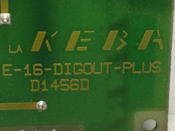Used KEBA Engel Output Board E-16-DIGOUT-PLUS D1456D Used