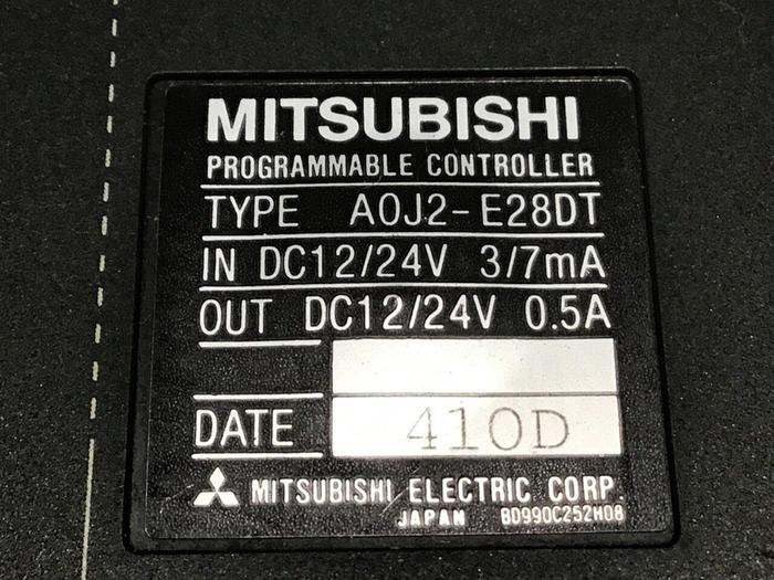 Used MITSUBISHI Programmable Controller A0J2-E28DT #118412