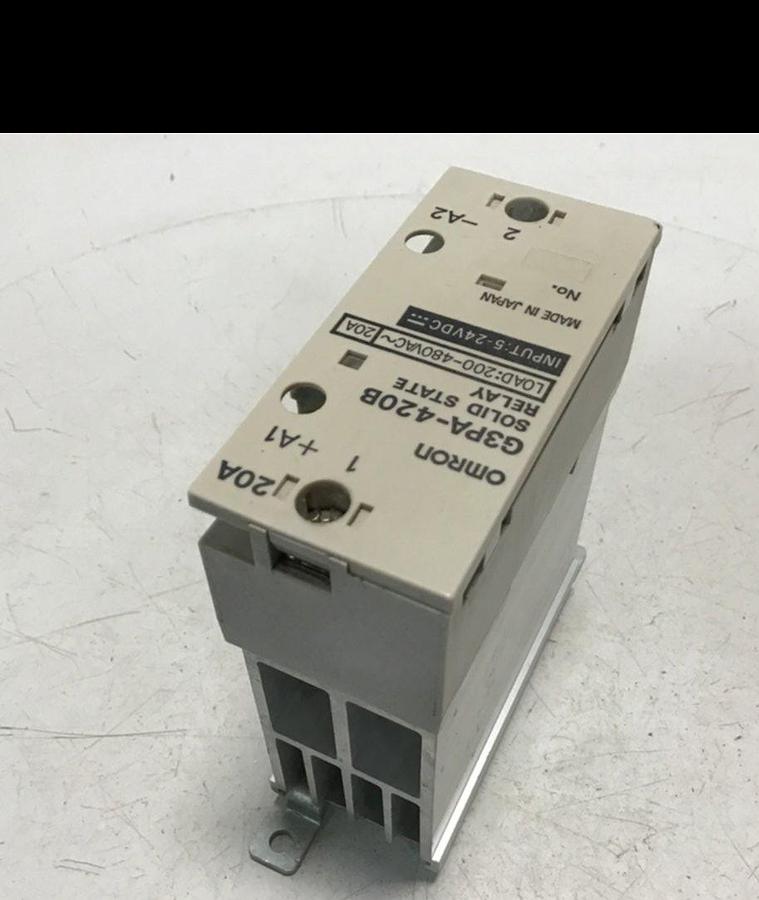 Used OMRON Solid State Relay G3PA-420B Used 