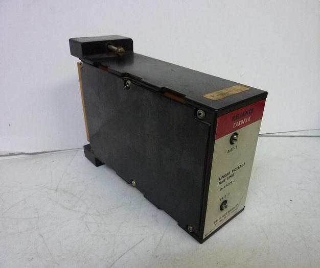 Used RELIANCE ELECTRIC Drive Control 0-49005-1 USED