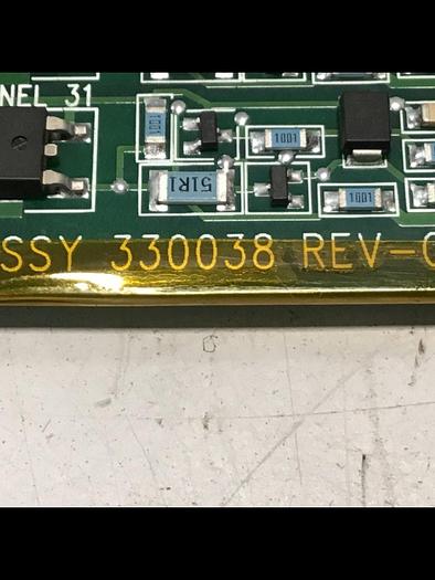 Used VAN DORN Pathfinder DC Output Board PC330-038 Used