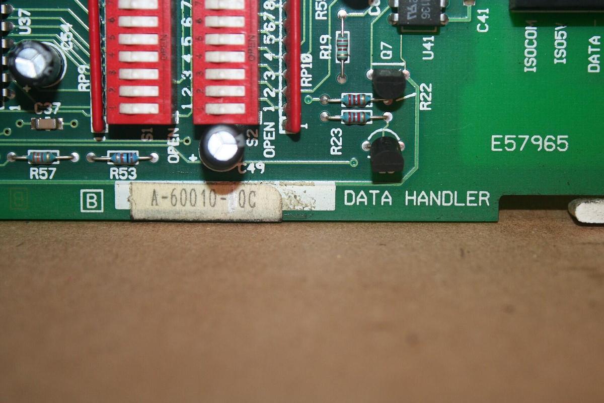 Used BARBER COLMAN Data Handler Circuit Board A-60010-0C #19706
