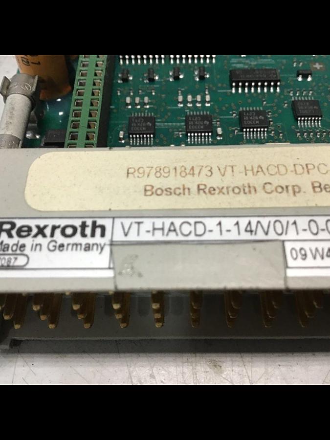 Used REXROTH Card R9789 VT-HACD-1-14/V0/1-0-0 #134158