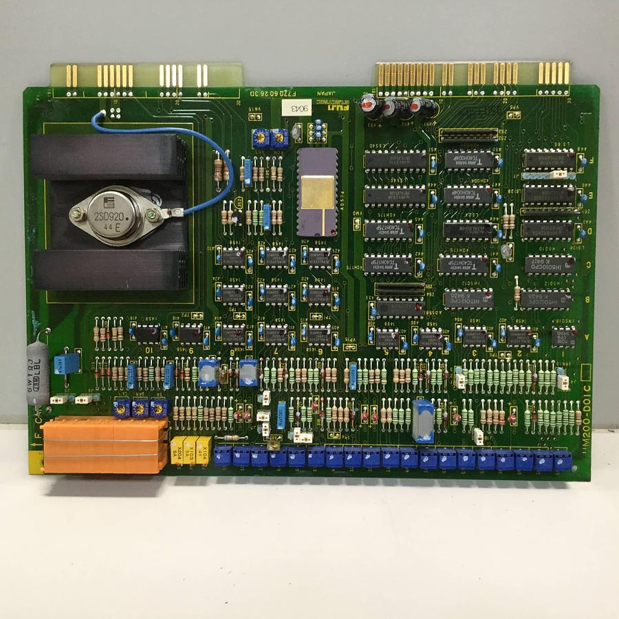 Used FUJI ELECTRIC Processor Card F770 60 26 3D F77060263D UM200-D0IC Used #94025