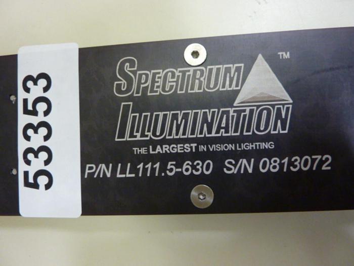 Used SPECTRUM ILLUMINATION Linear Light LL111.5-630 #53354