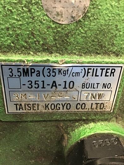 Used TAISEI Filter 351-A-10 3M-IV #134456