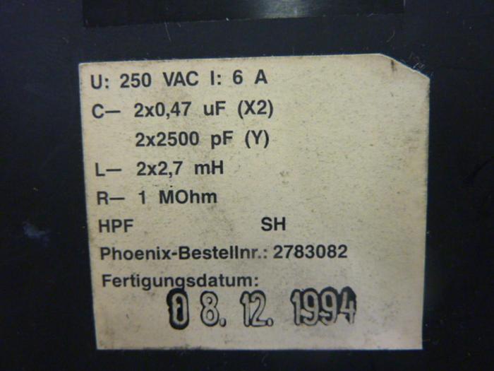 Used PHOENIX CONTACT Relay Module NEF1-6 #61428