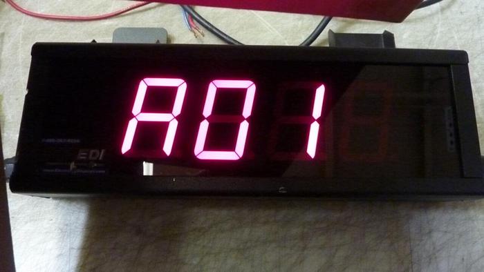 Used EDI Digital Display ED202-117-4D-N1-ETH #72114