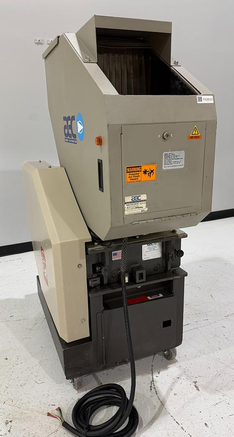 Used AEC Grinder Granulator Plastic MVP1012 USED #152631